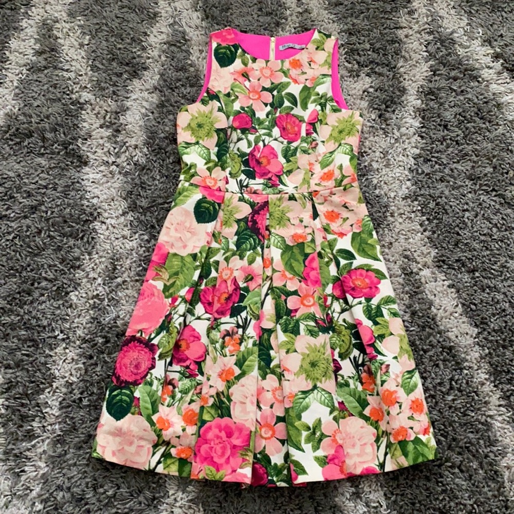 Eliza j floral dress